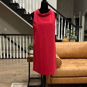 Ann Taylor Red Sheath Dress